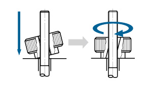 想要尽快紧固在长螺丝上【作业性、维护】